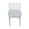 International Concepts Rectangle Set of 2 Mission Juvenile Chairs, 13 in W, 16 in L, 26 in H, Wood, White CC08-263P - alternate 5